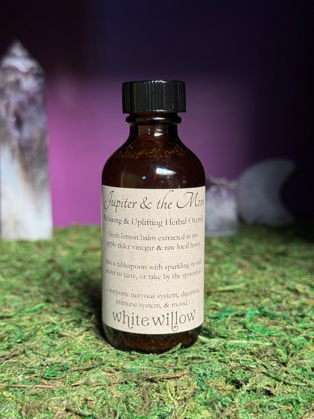 Jupiter & the Moon – Relaxing & Uplifting Herbal Oxymel