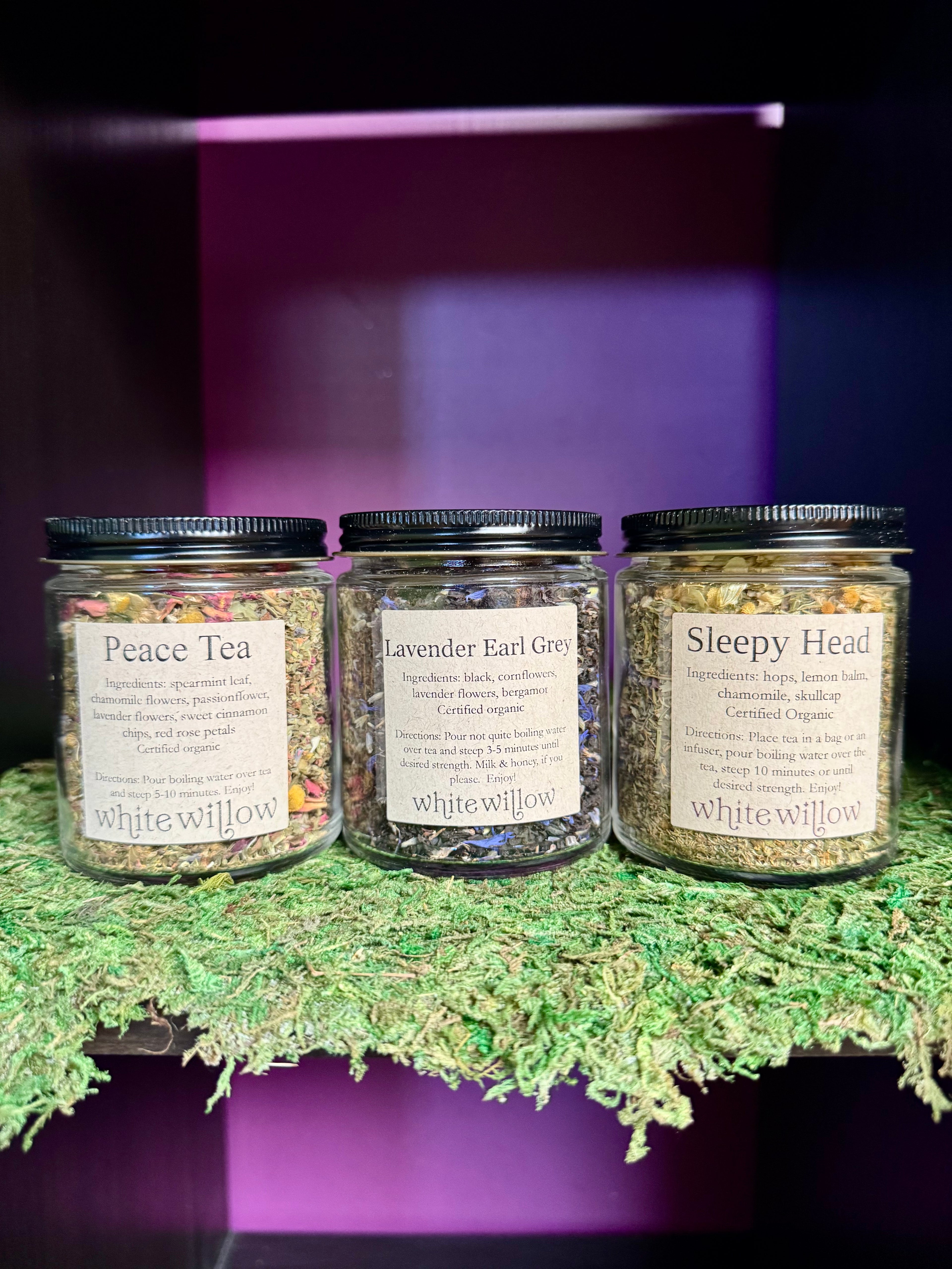 Lavender Green Earl Grey Jar