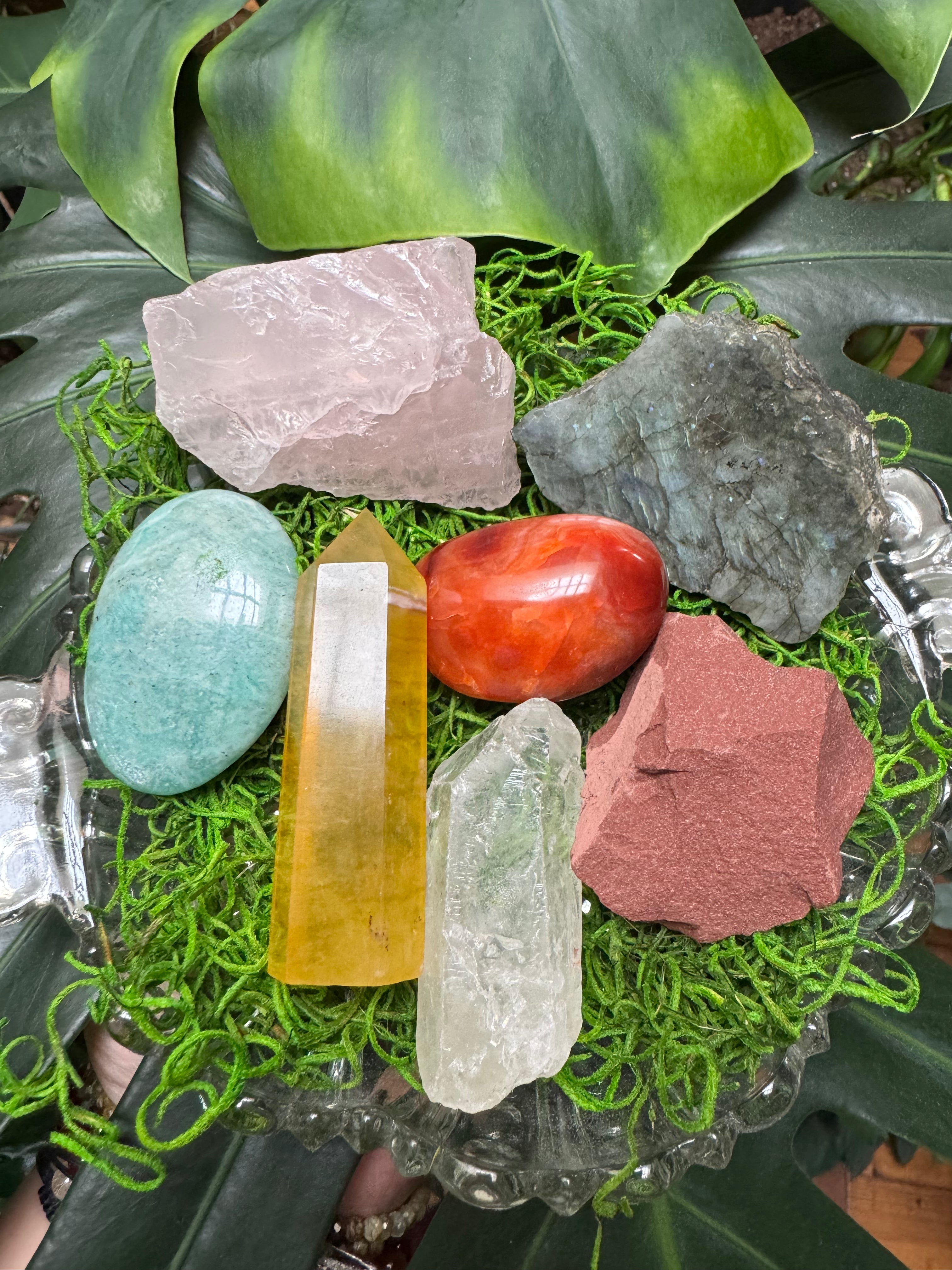 Chakra Crystal Meditation Set