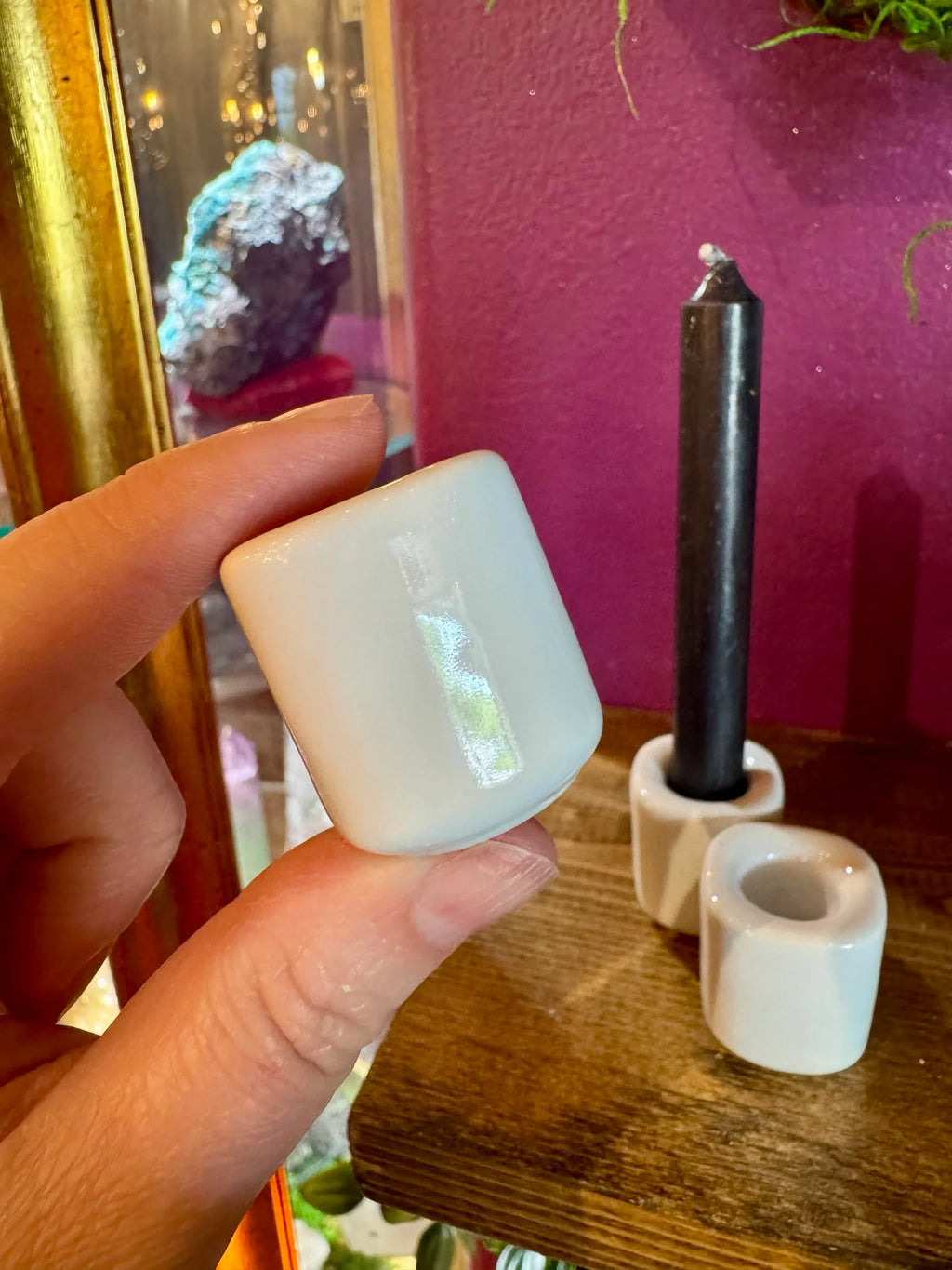 Chime Candle Holder - Ceramic