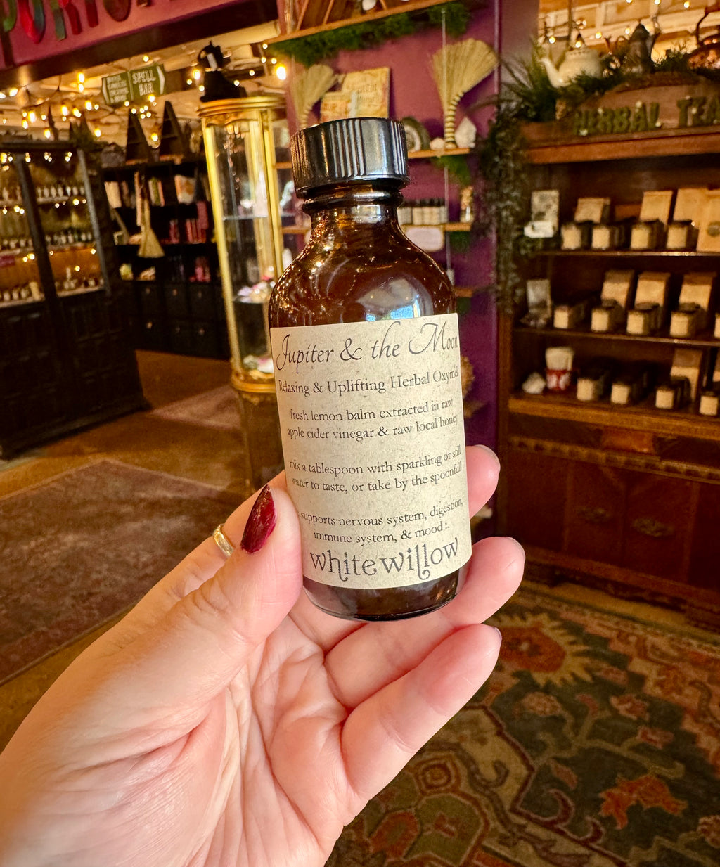 Jupiter & the Moon – Relaxing & Uplifting Herbal Oxymel