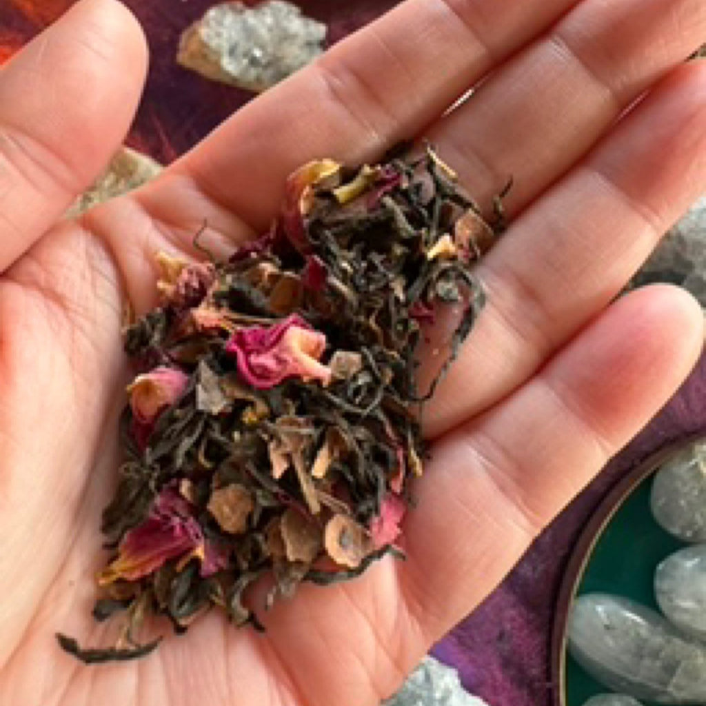 Black Rose Tea Jar