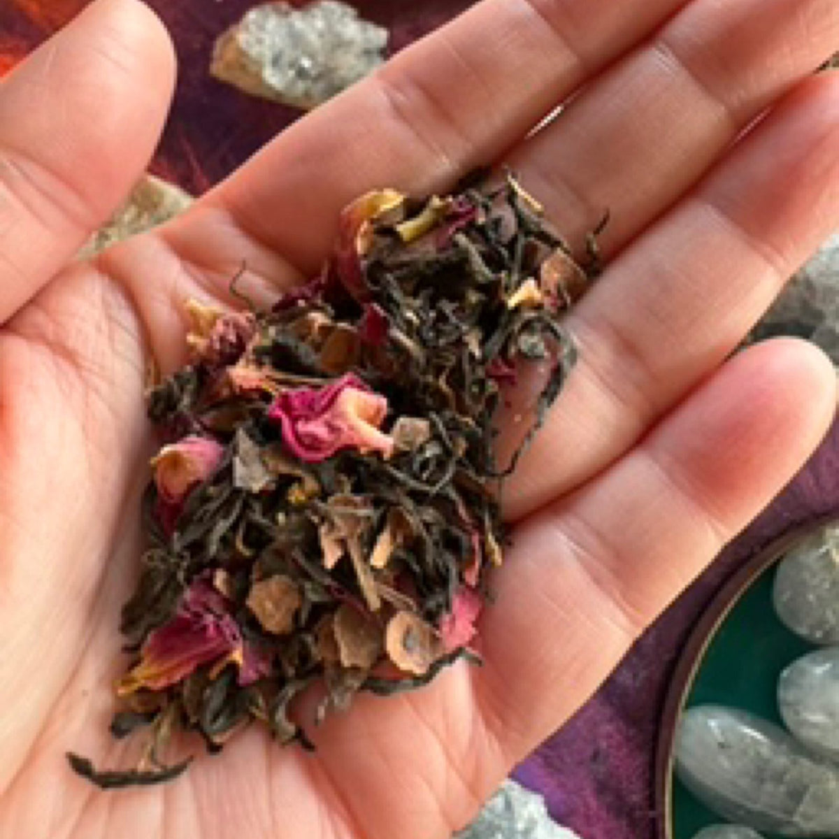 Black Rose Tea Jar