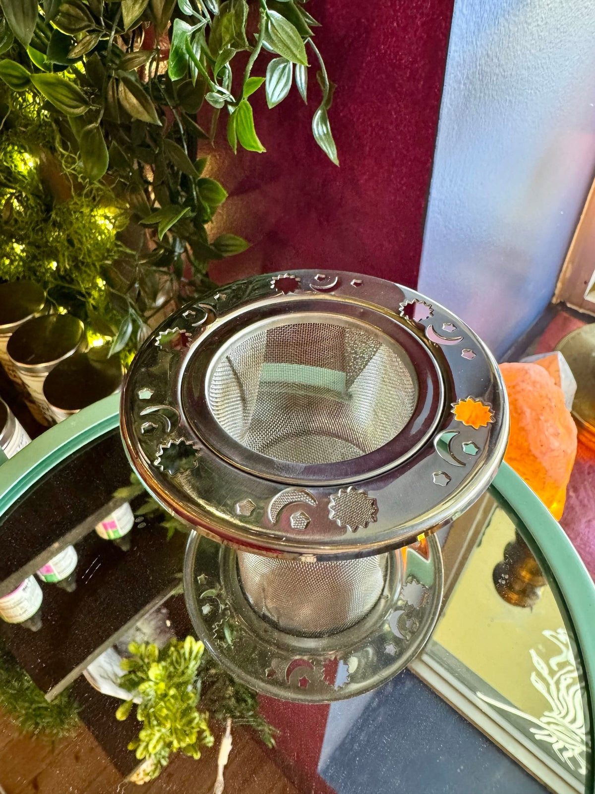 Moon and Stars Tea Strainer