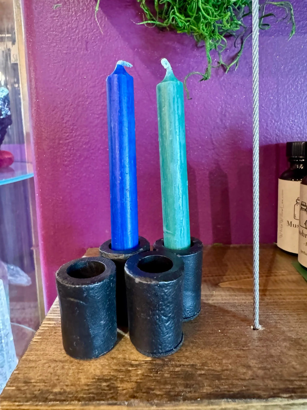 Chime Candle Holder - Cast Iron
