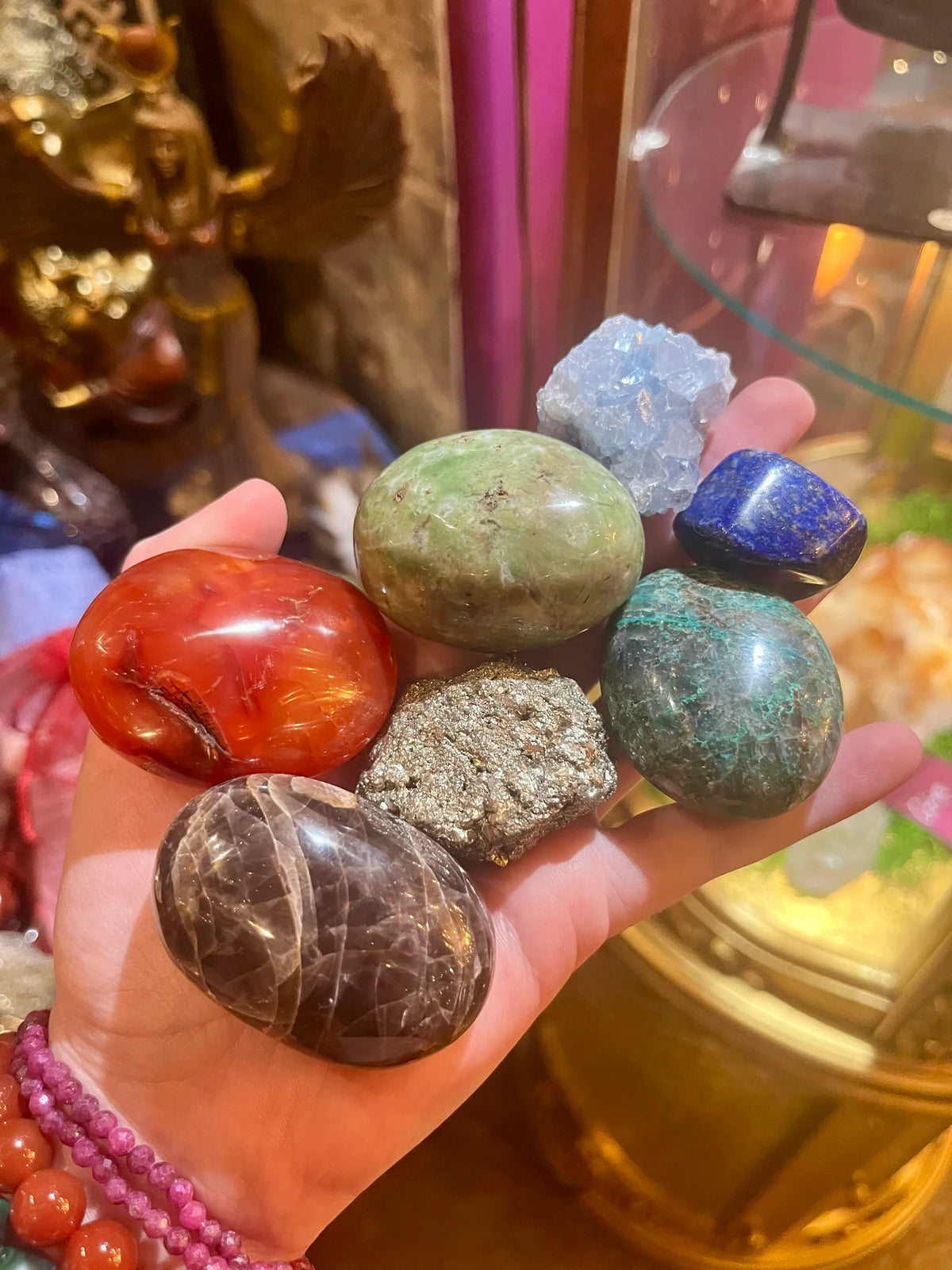 Chakra Crystal Bag