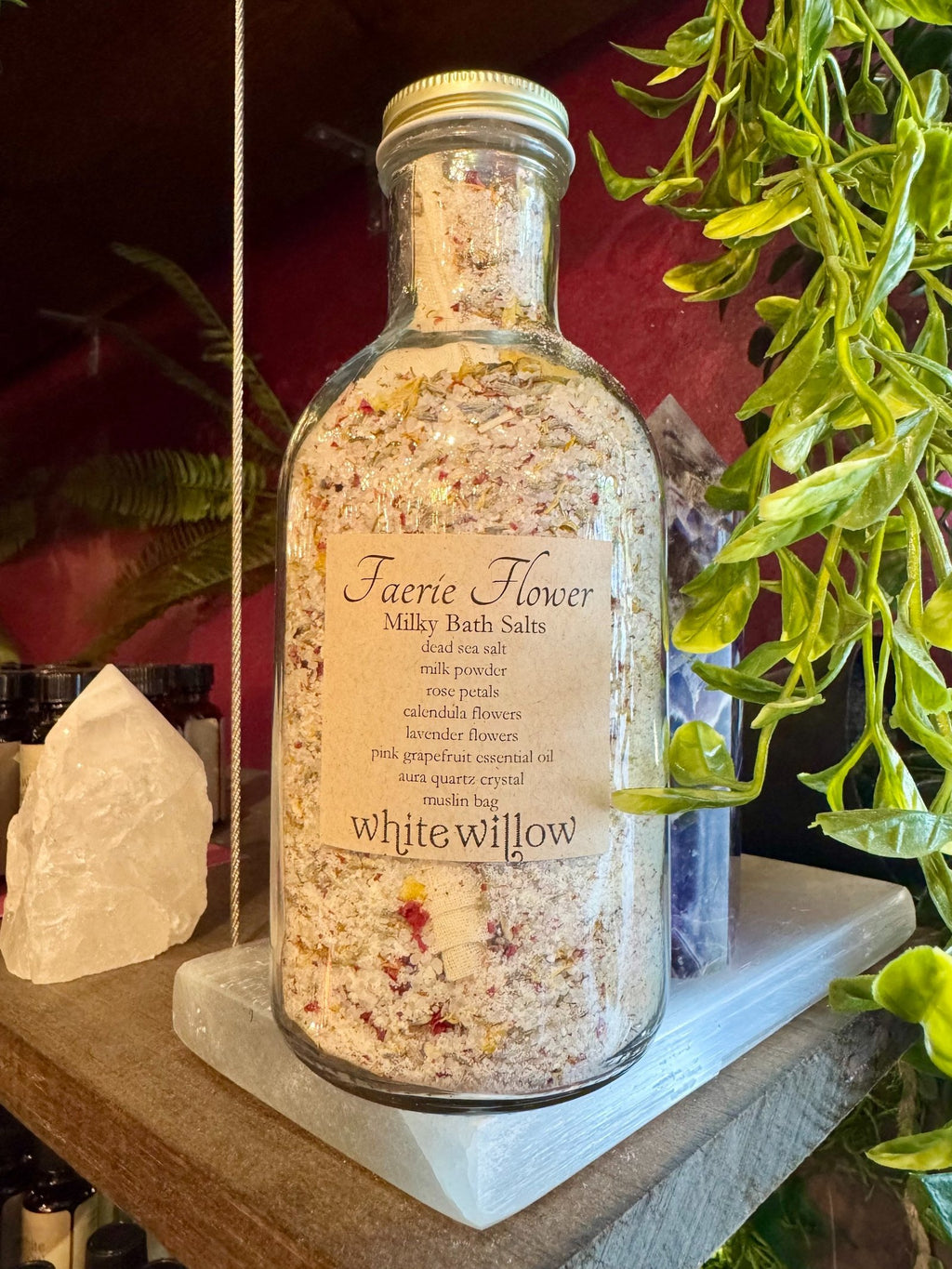 Faerie Flower Milky Bath Salts