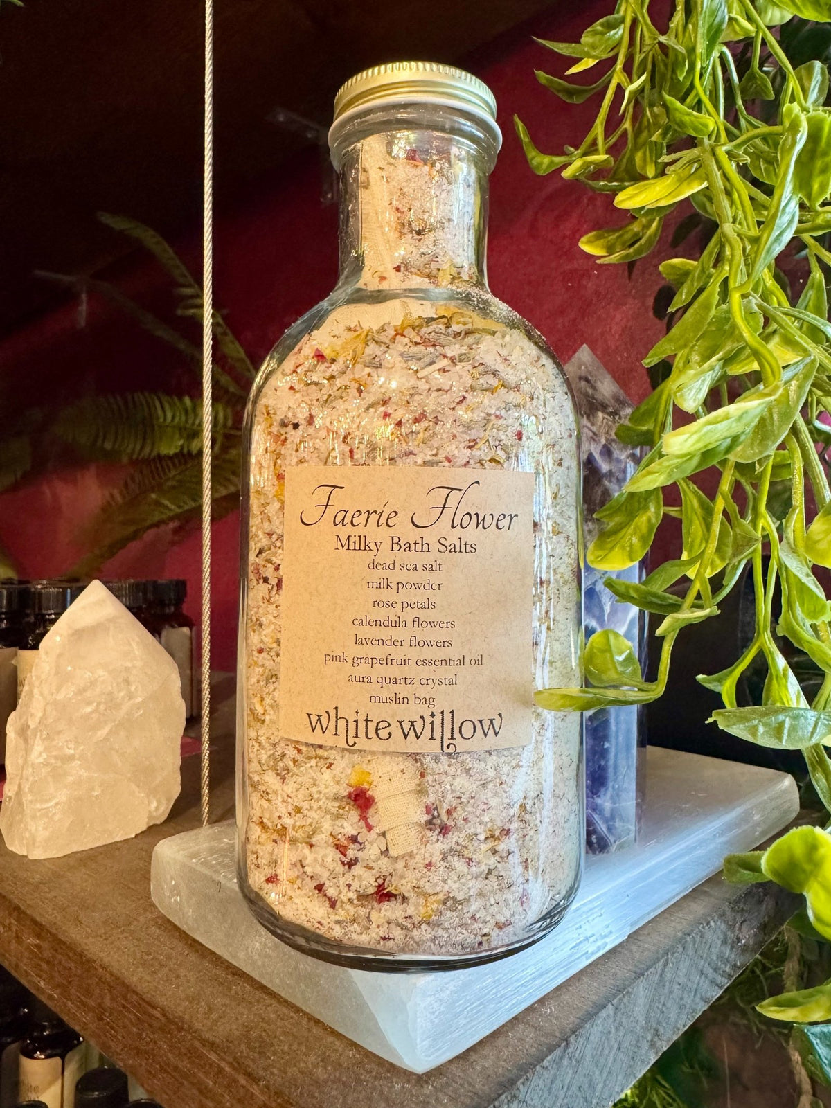 Faerie Flower Milky Bath Salts