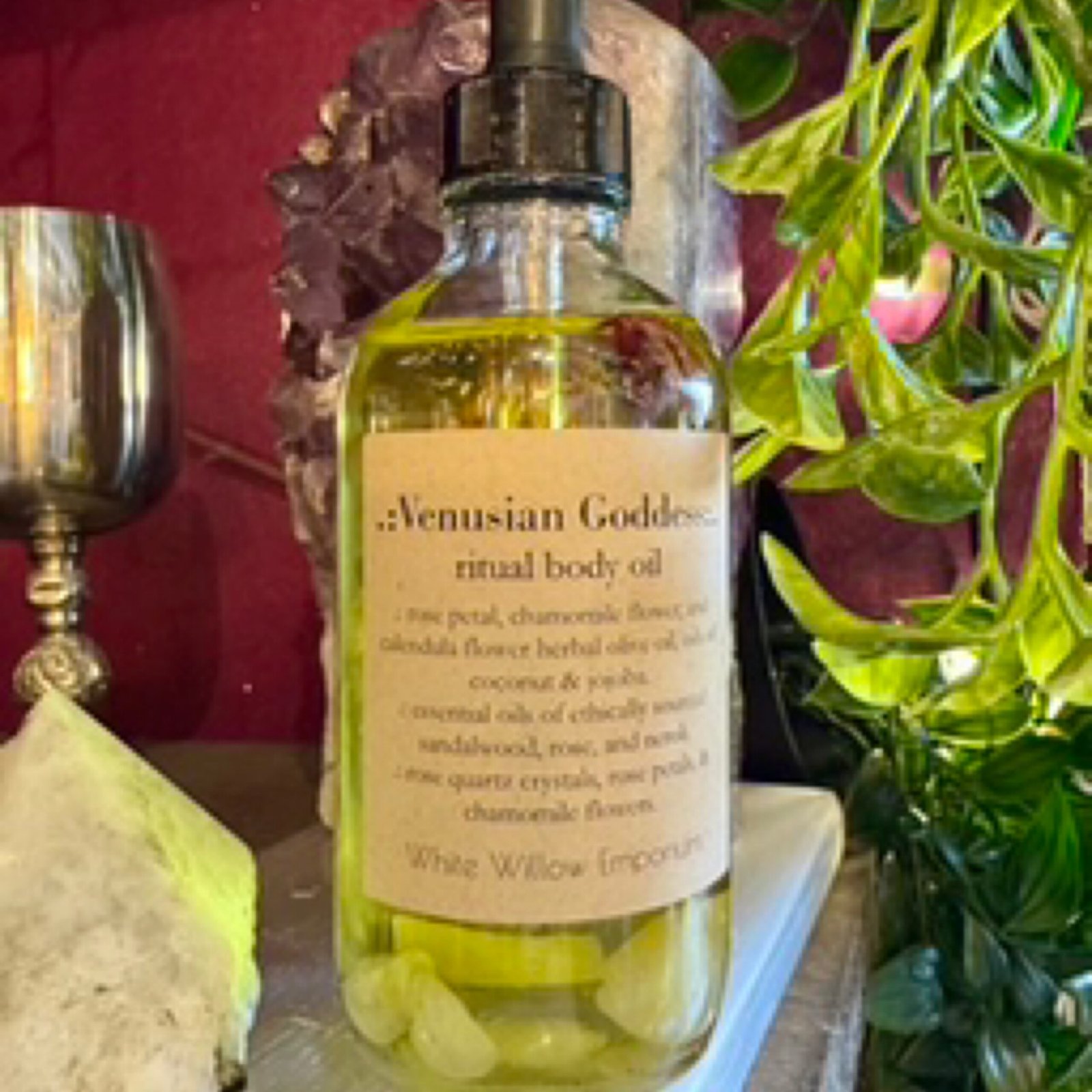 Venusian Goddess Ritual Body Oil