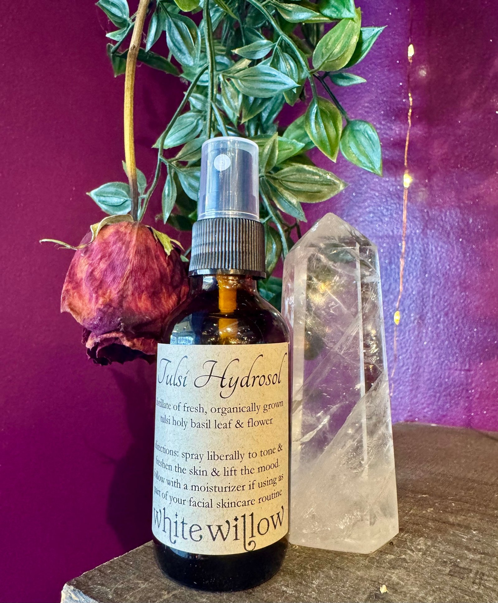 Tulsi Hydrosol Facial Toning Spray