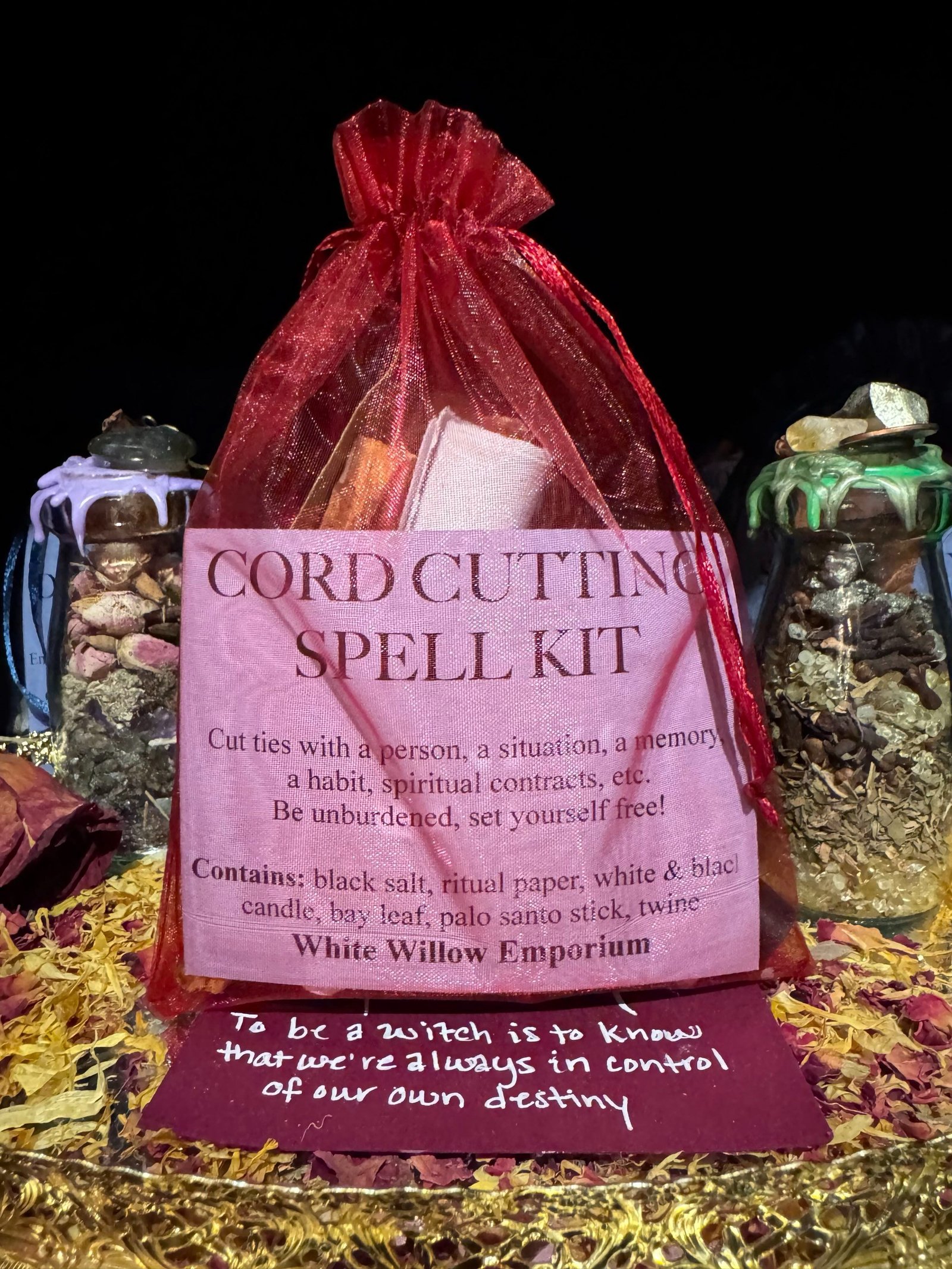 Cord Cutting Spell Kit